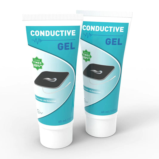 Conductive Gel for TENS Unit - Adhesive Gel to Extend The Life of Your TENS Unit (2 Pack)